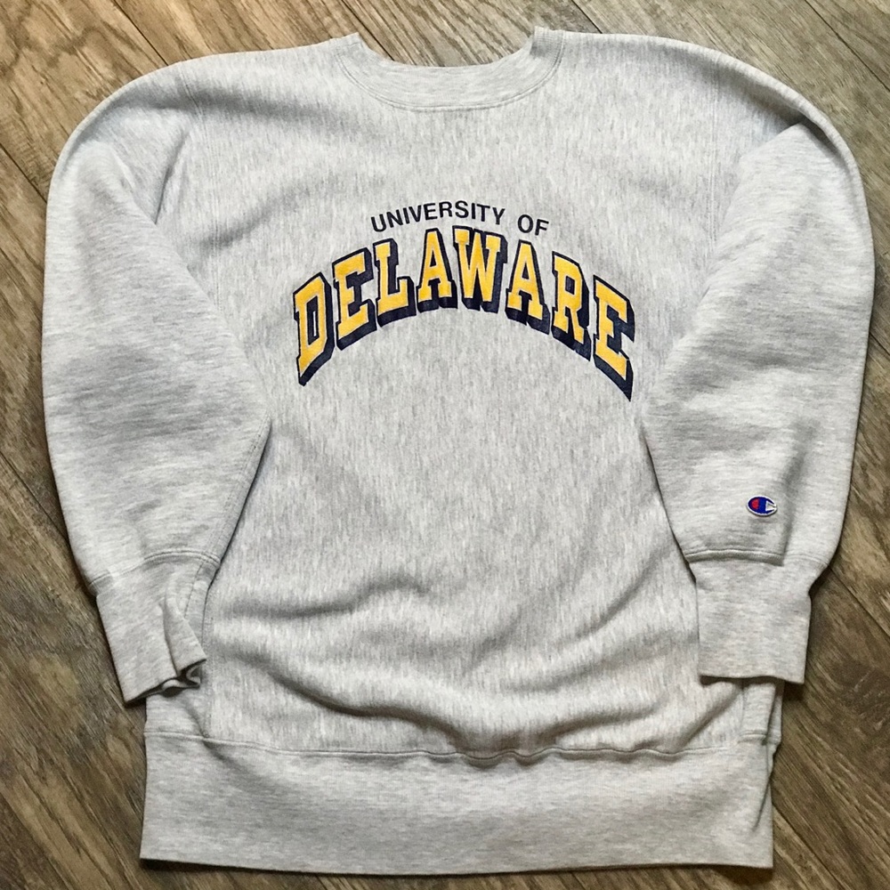 Vintage Champion Reverse Weave Delaware Sweatshirt